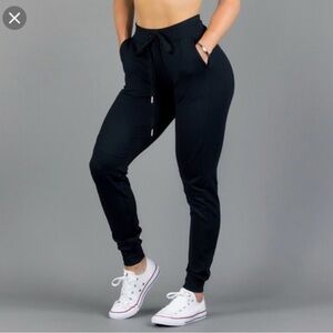 BuffBunny Black Jogger Pants